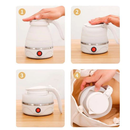 Bouilloire Électrique Pliable FlexiKettle – Chauffez l'eau en un clin d'œil où que vous soyez!