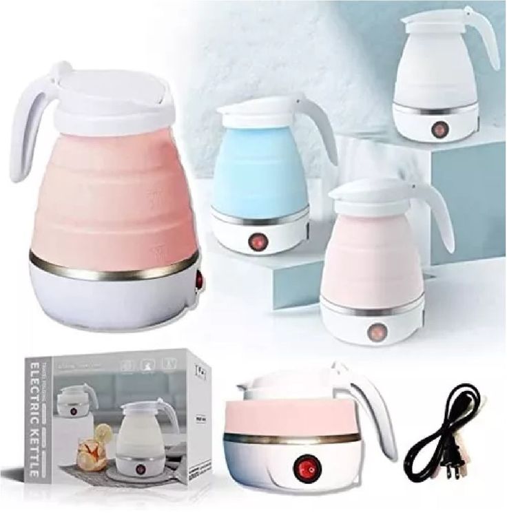 Bouilloire Électrique Pliable FlexiKettle – Chauffez l'eau en un clin d'œil où que vous soyez!